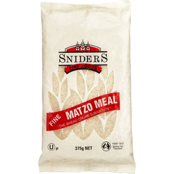 Snider Fine Matzo Meal Kosher for Passover