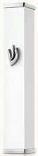 8cm White Mezuzah Aluminum