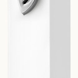 8cm White Mezuzah Aluminum