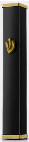 10cm Black Mezuzah Aluminum Anodize