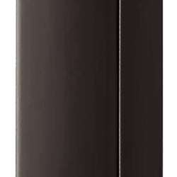 15cm Black Mezuzah Aluminum Wide