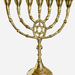 25cm David Star Menorah