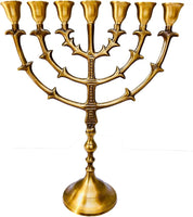 31cm Living Branch Brass Menorah