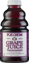 100% Grape Juice Kosher Kedem. Read below to Order