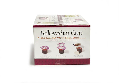 Box of 100 Prefilled Communion Cups