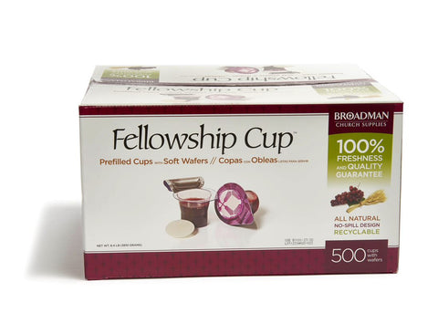 Box of 500 Prefilled Communion Cups