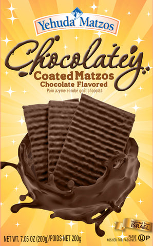 Yehuda Chocolate Matzos Squares Kosher for Passover